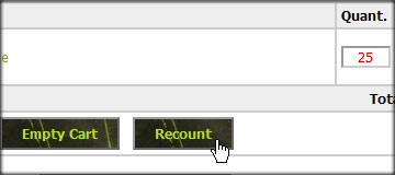 you can change the amount of items ordered you can change the amount of items ordered